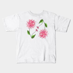 The turns that the flowers give Kids T-Shirt